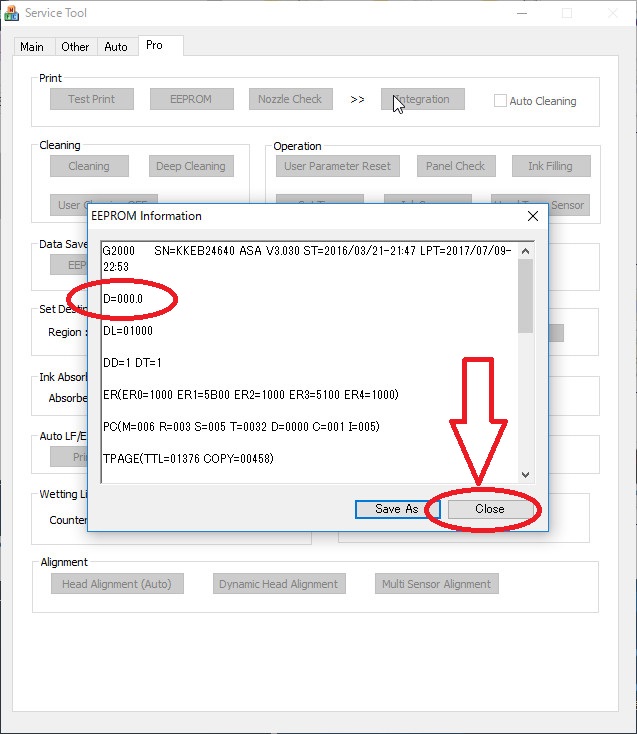 canon service tool st4905